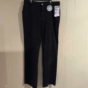 Lee mid rise fit straight leg pants